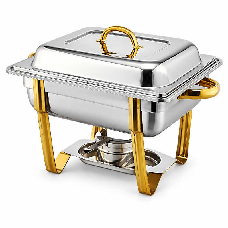 Half Size Stackable Titanium Chafing Dish - 4.5L