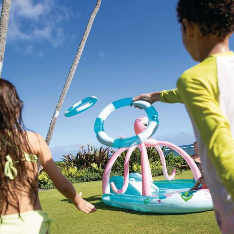 INTEX Friendly Octopus Play Center, Inflated Size 2.34m x 1.83m x 1.50m, 56138NP