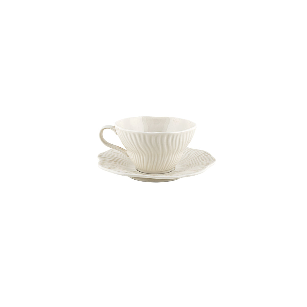 Porcelain Tea Cups set - 6pcs - 220mm