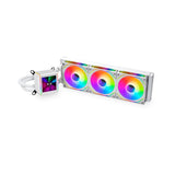 LIAN LI Galahad II LCD SL-INF 360mm ARGB Liquid CPU Cooler - White