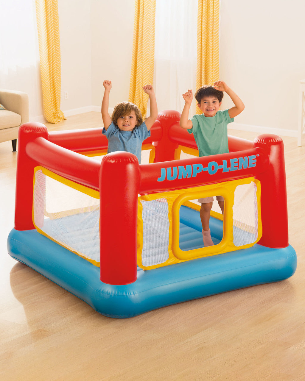 Intex Jump-O-Lene Inflatable Play House, Kids Bouncer Play Gym