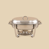 Stainless Steel Oval Deep Chafer - 5.5 L
