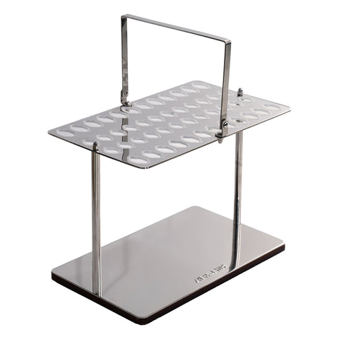 Arshia TM548-3476, 48-Piece Shiny Silver Cutlery Set With Stand