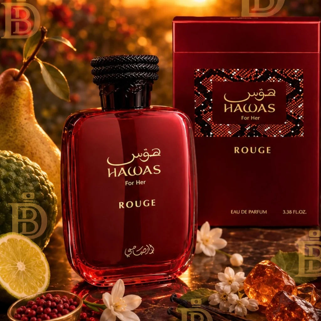 Rasasi Hawas Rouge EDP For Her - 100 Ml