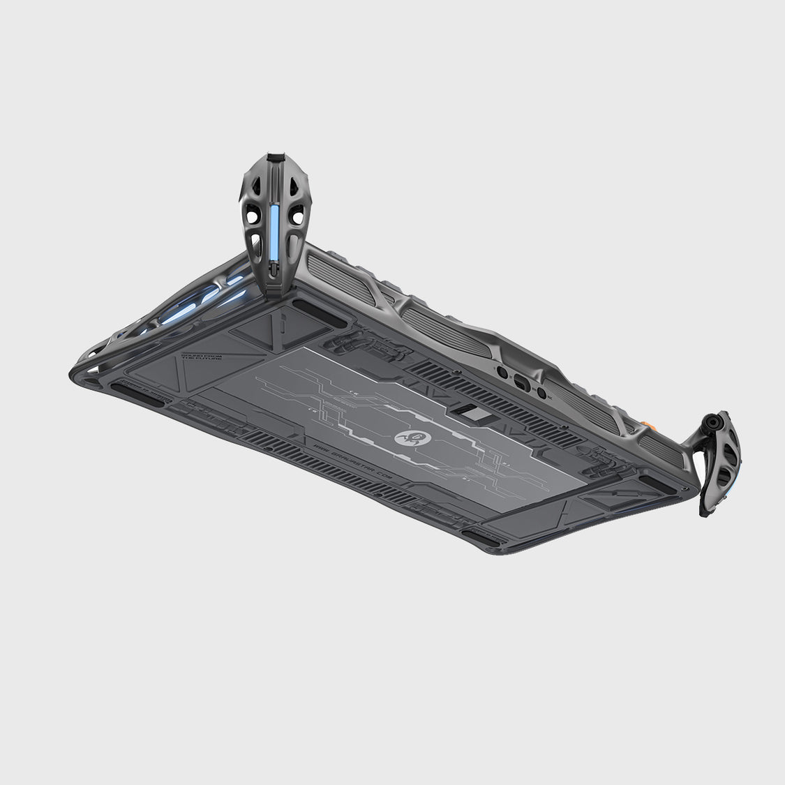 GravaStar Mercury K1 Pro 75% Wireless Mechanical Gaming Keyboard - Concrete Gray Edition