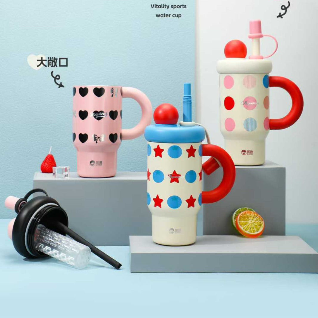 D.Kadi KD7122 Cup 720ML, SS316L Steel - Blue