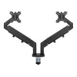 GAMEON GO-5350 Dual Monitor Arm, Stand And Mount For Gaming And Office Use, 17" - 32", Each Arm Up To 9 KG