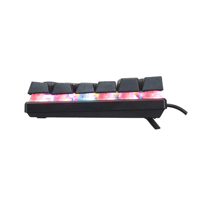 GAMEON KENORA Series 80% RGB Mechanical Wired Gaming Keyboard, Red Switch - English/Arabic (GOMK87-RS)
