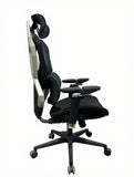 Sades Phoenix SA-AD10 Adjustable Mesh Gaming Chair with 6D Armrest - Black
