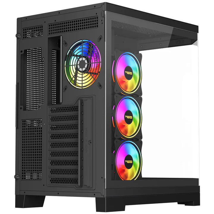 توستد مايندز فانغارد، هيكل ألعاب متوسط البرج ATX بزجاج مقسّى - أسود