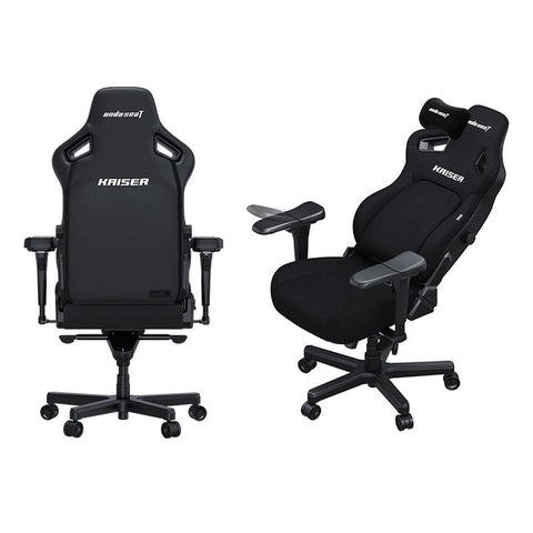 Andaseat Kaiser 4 XL Gaming Chair, Fabric - Carbon Black