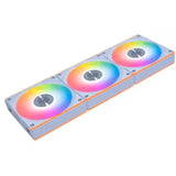 LIAN LI UNI FAN CL Wireless 120mm ARGB Case Fans with Controller - White (3 Pack)