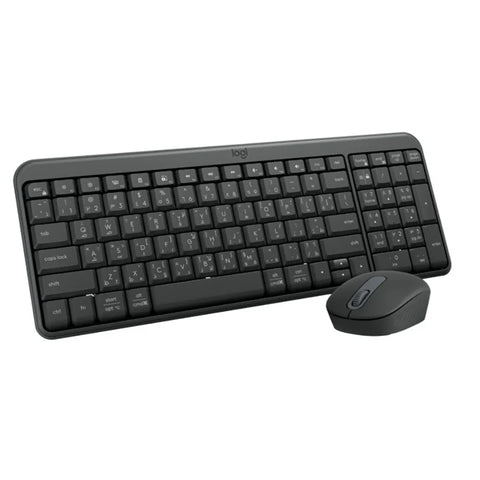 Logitech MK250, Compact Bluetooth Wireless Combo, Keyboard & Mouse, English/Arabic - Graphite