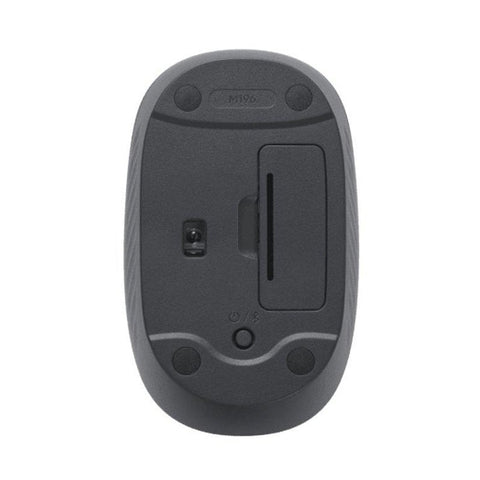 ماوس Logitech M196 بلوتوث لاسلكي للاستخدام اليومي – رمادي غرافيت