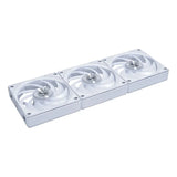 LIAN LI UNI FAN CL Wireless Reverse 120mm ARGB Case Fans with Controller - White (3 Pack)