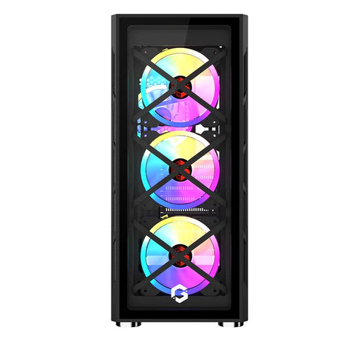 i5 Gaming PC, i5-12400F, RTX 5050 8GB, Windows 11 Pro with Gaming Monitor and 4in1 Gaming Kit