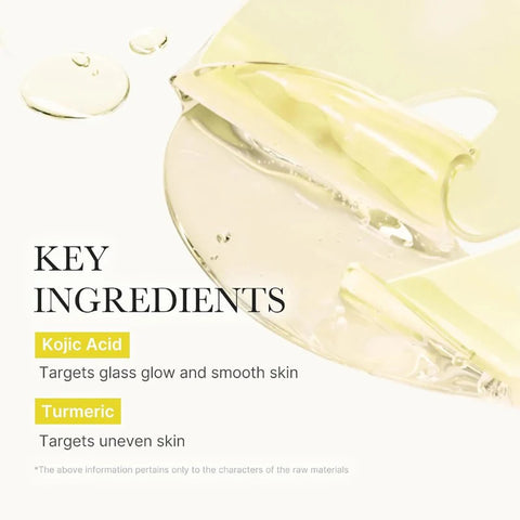 Medicube, Kojic Acid Turmeric Brightening Gel Mask, 4 Pcs