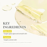 Medicube, Kojic Acid Turmeric Brightening Gel Mask, 4 Pcs