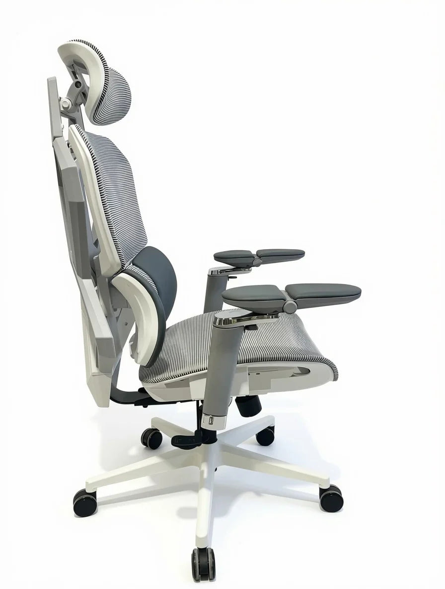 Sades Phoenix Adjustable Mesh Gaming Chair with Gamax RGB Carbon Fiber Gaming Table