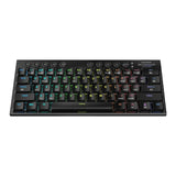 ريدراجون K632، نوكتيس برو RGB بمفاتيح حمراء، لوحة مفاتيح ألعاب لاسلكية - أسود