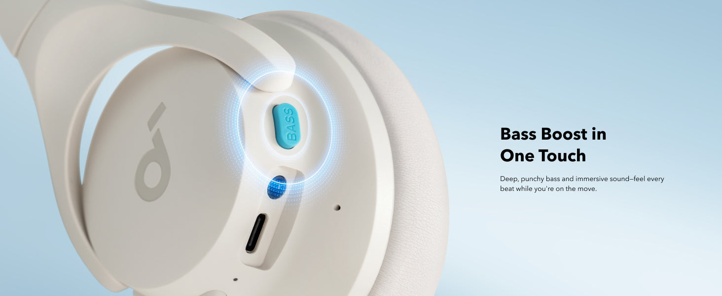 أنكر ساوندكور Q11i سماعات رأس لاسلكية فوق الأذن بلوتوث