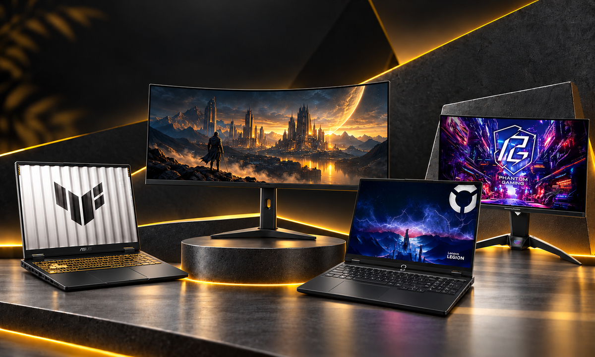 Laptops & Monitors