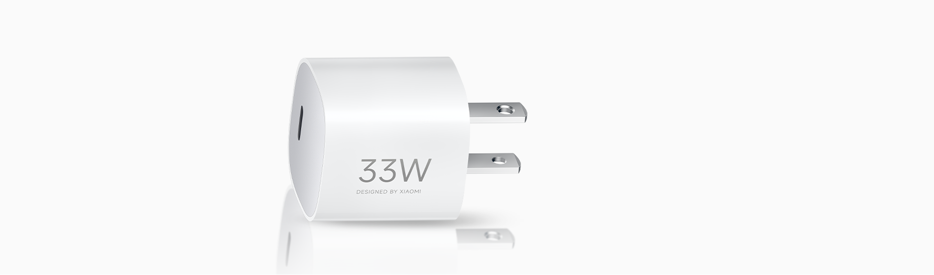 Xiaomi 33W Nano GaN USB-C Power Adapter UK, Fast Charging for Smartphones & Tablets