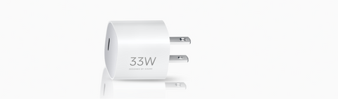Xiaomi 33W Nano GaN USB-C Power Adapter UK, Fast Charging for Smartphones & Tablets