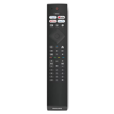 فيليبس تلفزيون 43 بوصة UHD LED يعمل بنظام Google TV، موديل 43PUT7330/56 - أسود