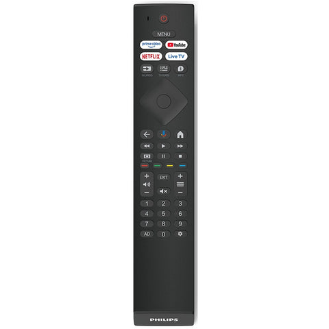 فيليبس تلفزيون 65 بوصة، دقة UHD، تقنية LED، يعمل بنظام Google TV، موديل 65PUT7330/56 – أسود