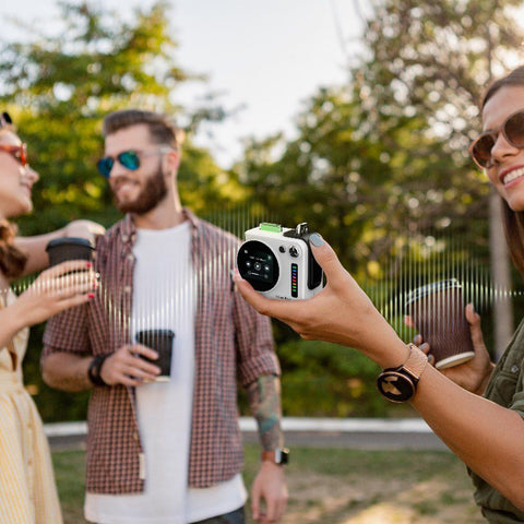 Porodo, Vibego Mini RGB Speaker with Bluetooth Version 5.4