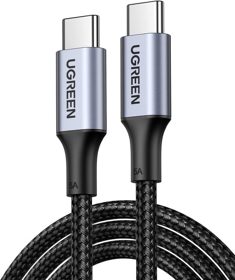 UGREEN USB-C Cable Aluminum Case with Braided 2m (Black)