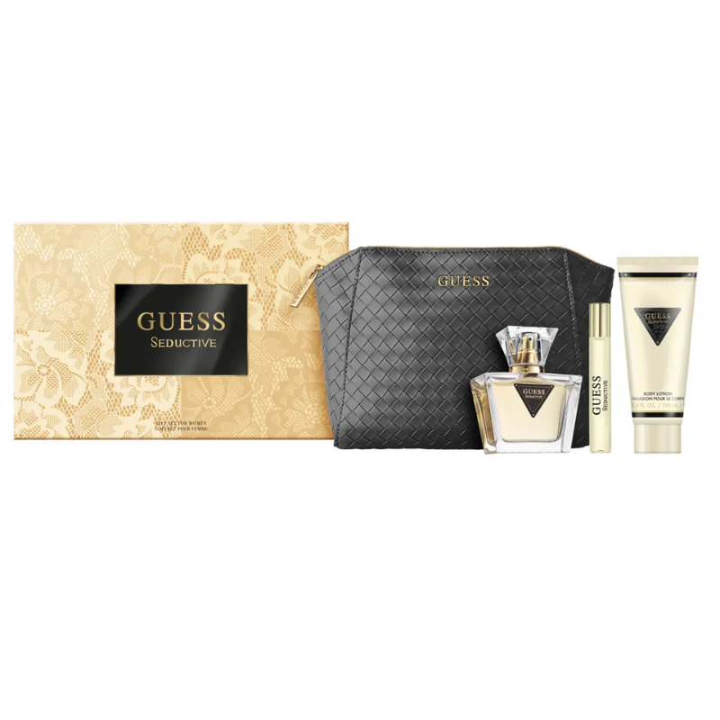 Guess Seductive Gift Set EDT For Her - 75 ml - 4 Pcs Set