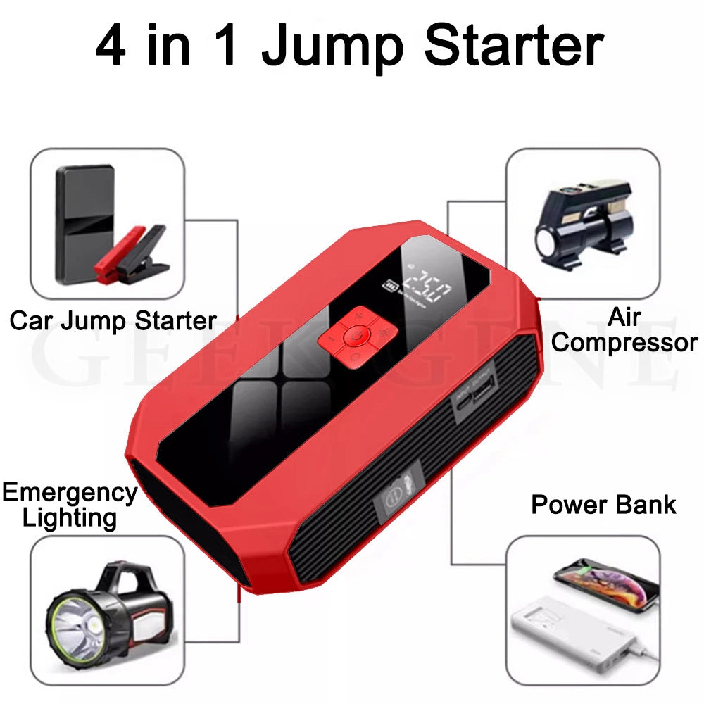 NHE Jump Starter 4 in 1 + Air Pump TM16E