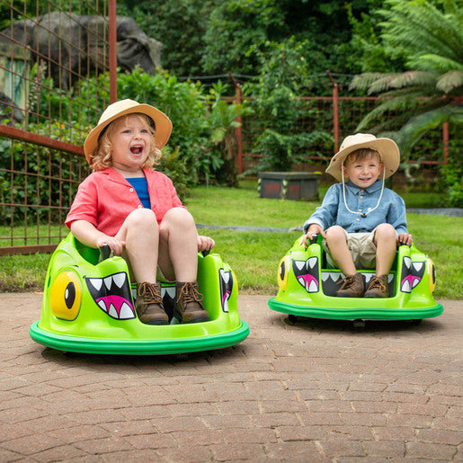 سيارة تصادم كهربائية للأطفال بتصميم ديناصور من Xootz