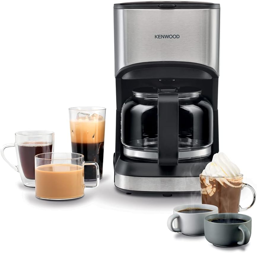KENWOOD DRIP COFFEE MAKER 6 CUPS BKMETAL CMM05.000BM