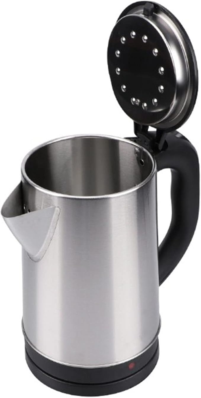 PURE Stainless Steel Electric Kettle with Auto Shut-Off – 2 L, 1500 W