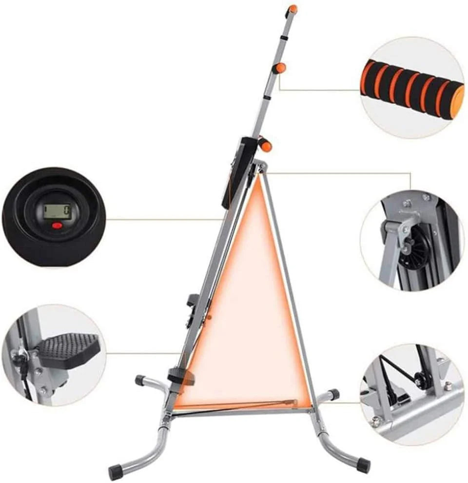 Black Bull Vertical Climber Full Body Workout Machine for Home Gym UMSB113