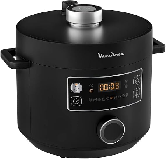 MOULINEX Electric Pressure Cooker, Turbo Cuisine, 5 Liters- 915-1090W