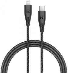 كابل RAVPower RP-CB1018 Type-C إلى Lightning بطول 2 متر - أسود 