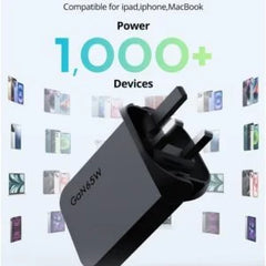 شاحن حائطي RAVPOWER RP PC 1079 PD pioneer 65W بمنفذين