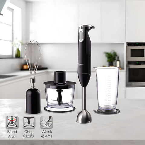Panasonic MX-SS1BTZ, Three in one Hand Blender, 600W
