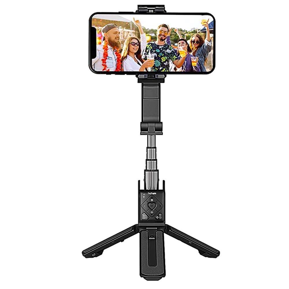 Hohem Smart Selife Tripod Gimbal iSteady Q, Black