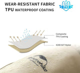 Naturehike TB03-Shimmer-TPU Wet and Dry Separation Waterproof Bag- Khaki (30L) (without shoes)