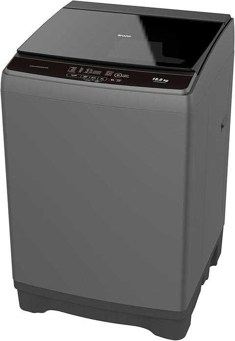 Sharp 15Kg Top Load Giant Fully Automatic Washing Machine, Es-Ms155Cz-I