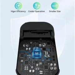 شاحن حائطي RAVPOWER RP PC 1079 PD pioneer 65W بمنفذين