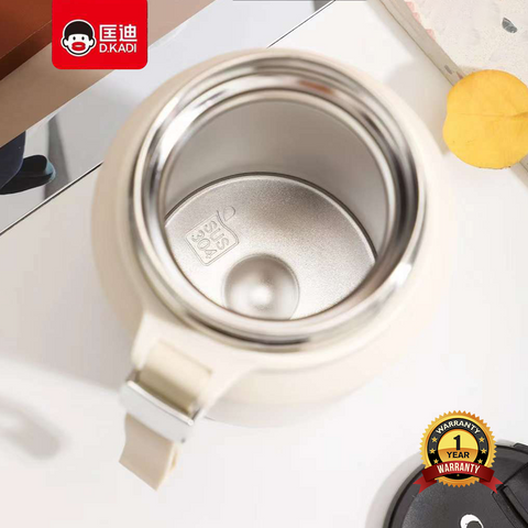 D.kadi 5202 Vacumm Bottle  1000ML-white