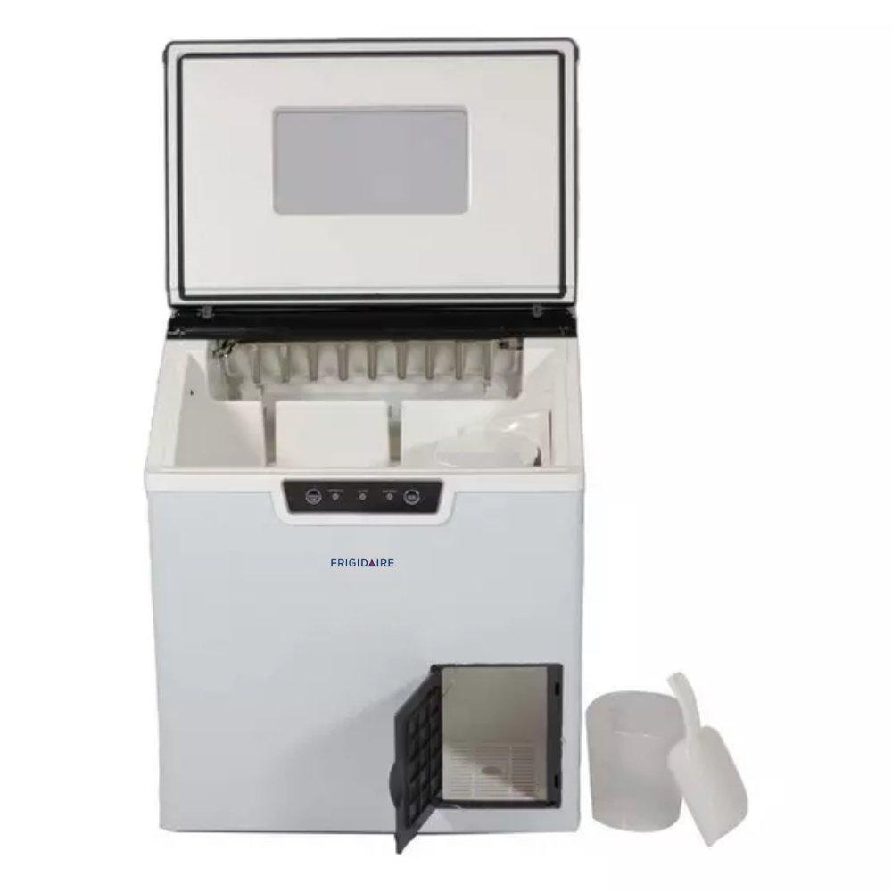 صانع الثلج فريجيدير 20 كجم، آلة ثلج محمولة للسطح - فضي (FDIM-03)
