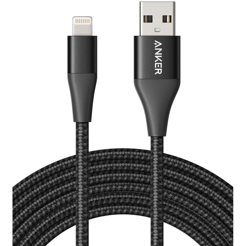 Anker PowerLine+ II Lightning (3m/10ft) C89 - Red