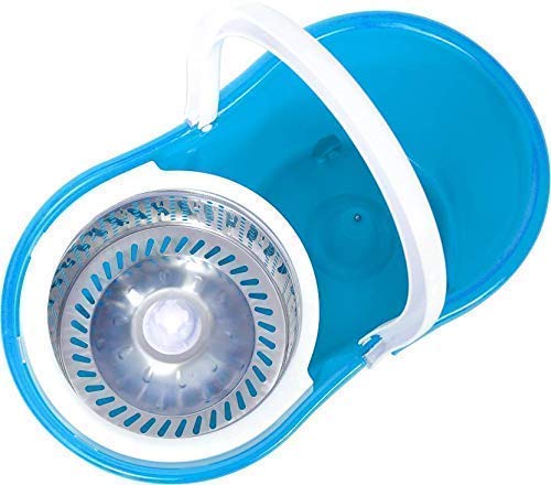 360° Rotating Microfiber Mop with Adjustable Stainless Steel Handle